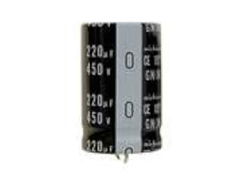 Nichicon Aluminum Electrolytic Capacitor, 82Uf, 500V, 20